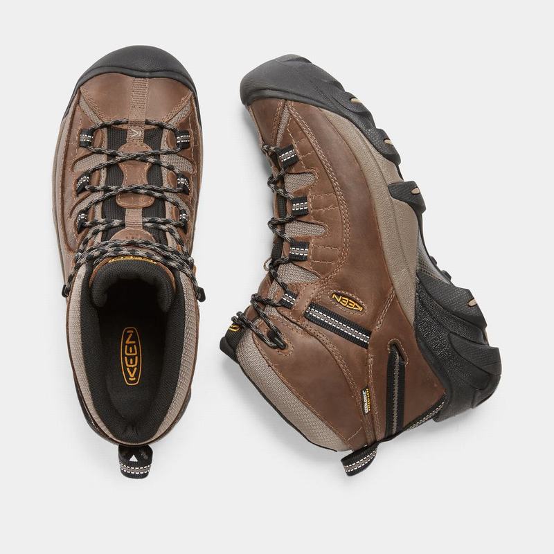 Botas De Montaña Keen Targhee II Waterproof Mid Para Hombre Marrom - Botas Keen Mexico (942167-MHS)